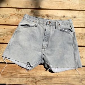 Vintage Wrangler Denim Jean Shorts cutoff sz 31